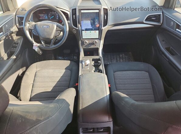 2FMPK4G96NBA18525 2022 FORD EDGE White Вид панелі приладів