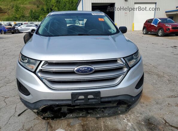2FMPK4G97GBC34869 2016 FORD EDGE Silver Front view