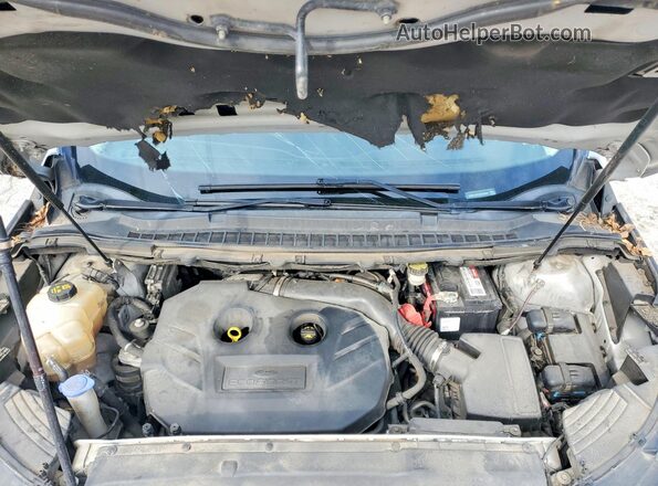 2FMPK4G97GBC34869 2016 FORD EDGE Silver Engine compartment view