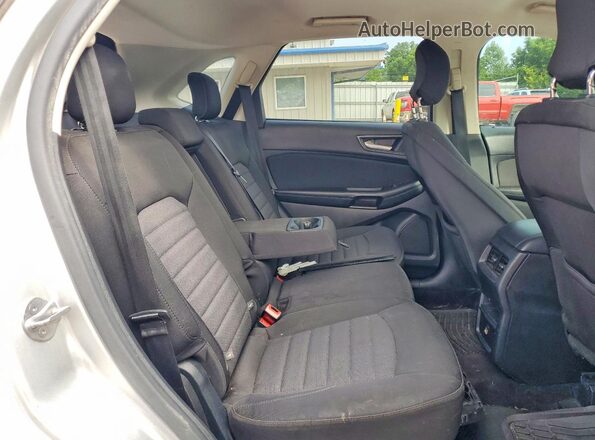 2FMPK4G97GBC34869 2016 FORD EDGE Silver Rear interior view