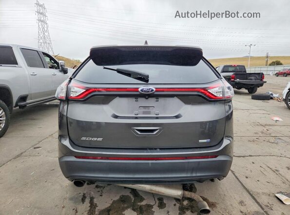 2FMPK4G97HBB04415 2017 FORD EDGE Gray Rear view