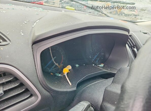 2FMPK4G97HBB04415 2017 FORD EDGE Gray Instrument cluster view
