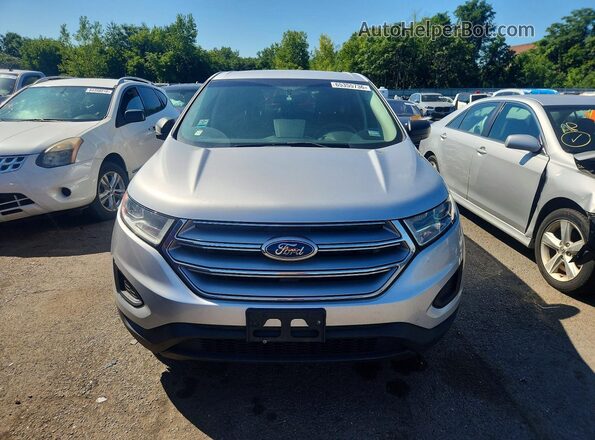 2FMPK4G97HBC57229 2017 FORD EDGE Серебряный Вид спереди