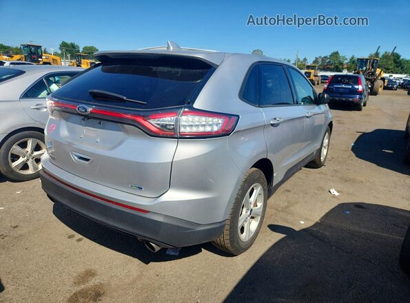 2FMPK4G97HBC57229 2017 FORD EDGE Серебряный Задняя правая четверть