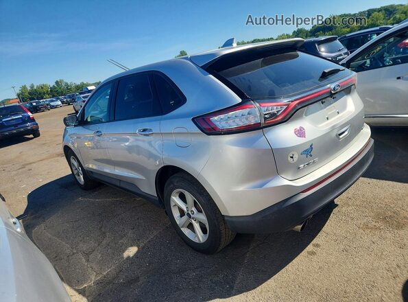 2FMPK4G97HBC57229 2017 FORD EDGE Серебряный Задняя левая четверть