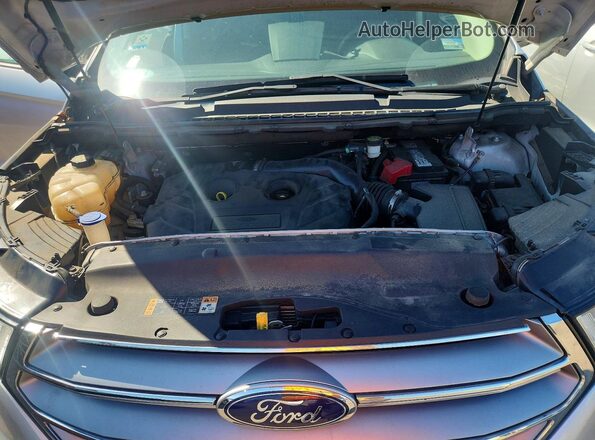 2FMPK4G97HBC57229 2017 FORD EDGE Серебряный Вид подкапотного пространства