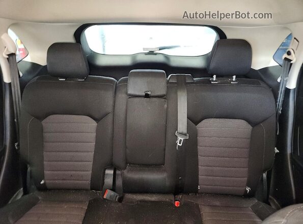 2FMPK4G97JBB49800 2018 FORD EDGE Black Widok tylnych siedzeń