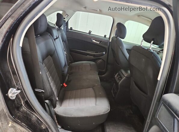 2FMPK4G97JBB49800 2018 FORD EDGE Black Widok wnętrza z tyłu