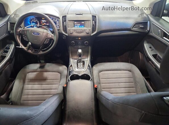 2FMPK4G97JBB49800 2018 FORD EDGE Black Widok deski rozdzielczej