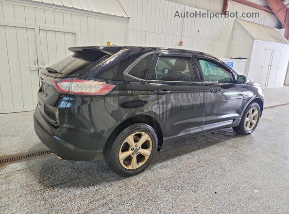 2FMPK4G97JBB49800 2018 FORD EDGE Black Tył prawy