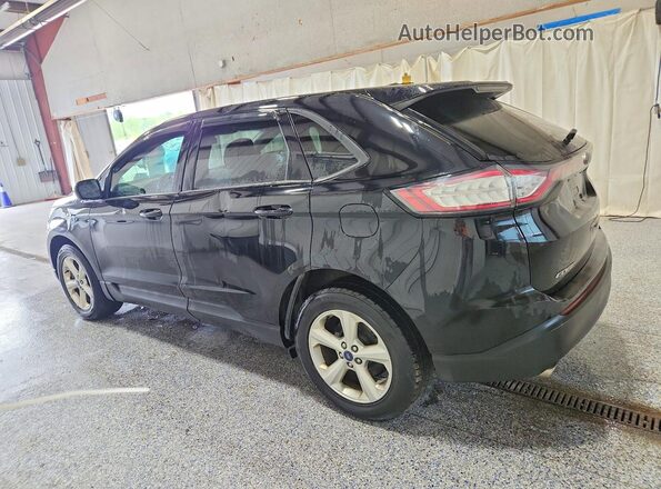 2FMPK4G97JBB49800 2018 FORD EDGE Black Tył lewy