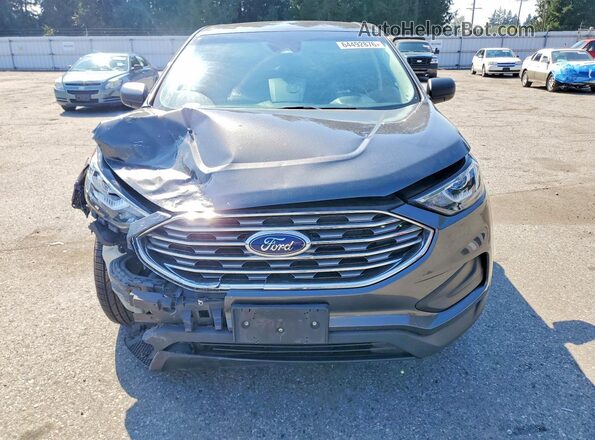 2FMPK4G97KBB18015 2019 FORD EDGE Gray Вид спереду