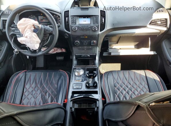 2FMPK4G97KBB18015 2019 FORD EDGE Gray Вид панелі приладів