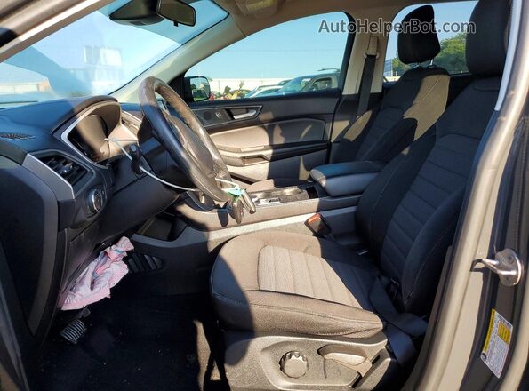 2FMPK4G97MBA25157 2021 FORD EDGE Gray Vista interior delantera