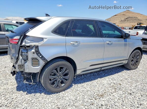 2FMPK4G97NBA17173 2022 FORD EDGE Silver Tył prawy
