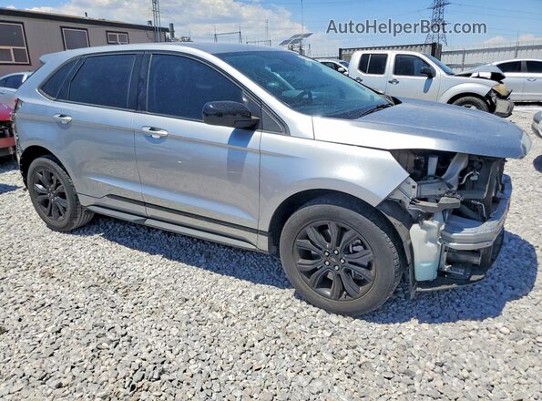2FMPK4G97NBA17173 2022 FORD EDGE Silver Przód prawy