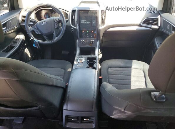 2FMPK4G97NBA17173 2022 FORD EDGE Silver Widok deski rozdzielczej