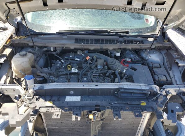 2FMPK4G97NBA17173 2022 FORD EDGE Silver Widok komory silnika