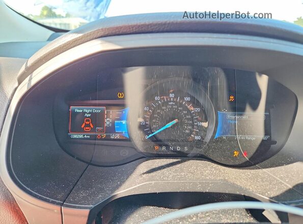 2FMPK4G97NBA85151 2022 FORD EDGE Black Սարքավորումների վահանակի տեսք