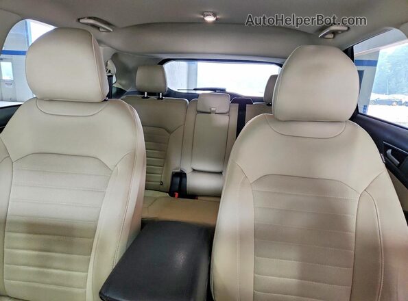 2FMPK4G98HBB34703 2017 FORD EDGE Белый Вид задних сидений