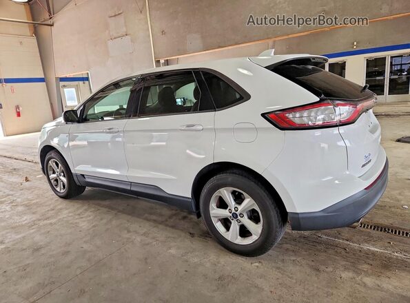 2FMPK4G98HBB34703 2017 FORD EDGE Белый Задняя левая четверть