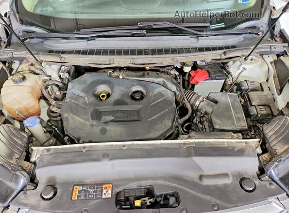 2FMPK4G98HBB34703 2017 FORD EDGE Белый Вид подкапотного пространства
