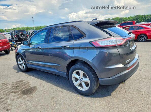 2FMPK4G98HBC58180 2017 FORD EDGE Charcoal Trasero izquierdo