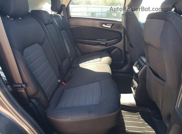 2FMPK4G98JBC32359 2018 FORD EDGE Gray Вид задньої частини салону