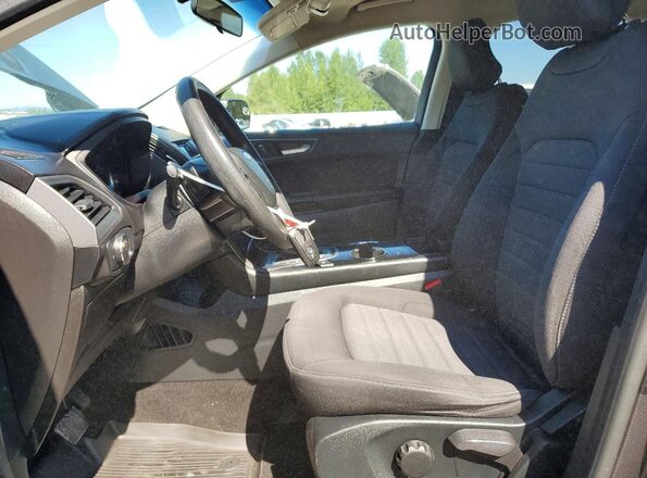 2FMPK4G98JBC32359 2018 FORD EDGE Gray Вид салону спереду