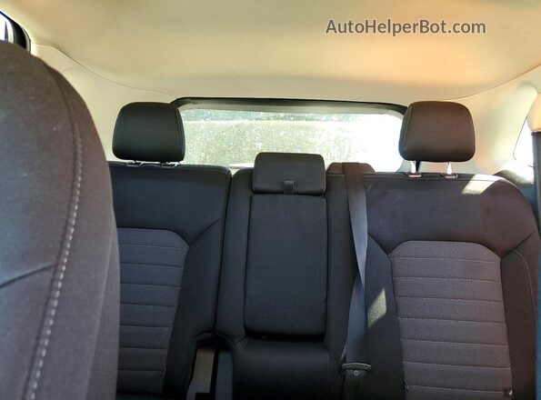 2FMPK4G98JBC32359 2018 FORD EDGE Gray Вид задніх сидінь