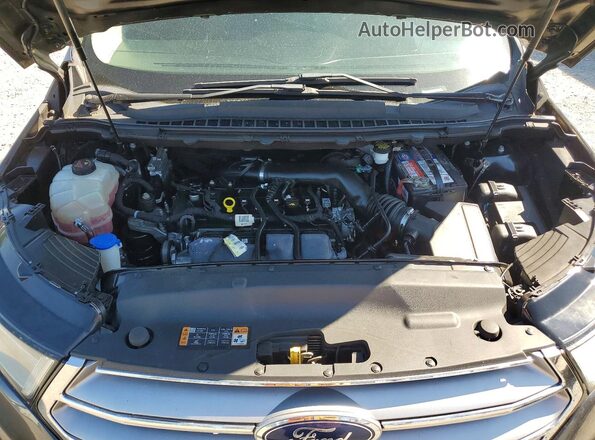 2FMPK4G98JBC32359 2018 FORD EDGE Gray Вид підкапотного простору