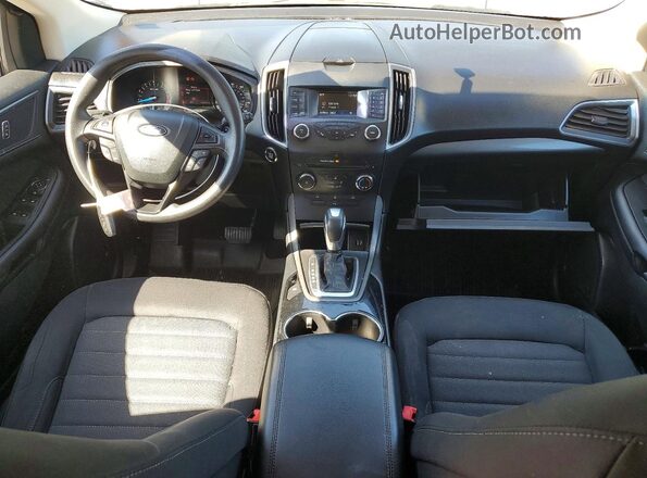 2FMPK4G98JBC32359 2018 FORD EDGE Gray Вид панелі приладів