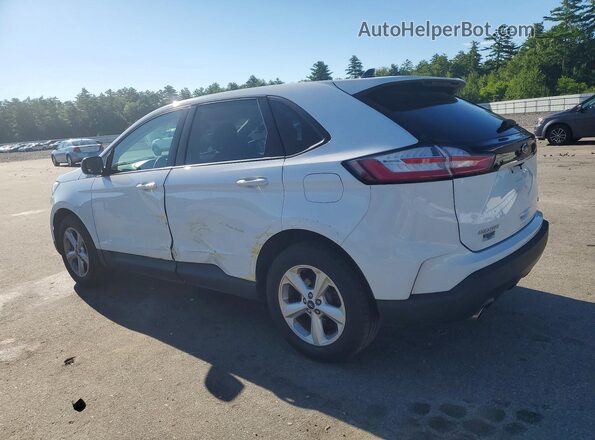 2FMPK4G98KBB02924 2019 FORD EDGE White Tył lewy