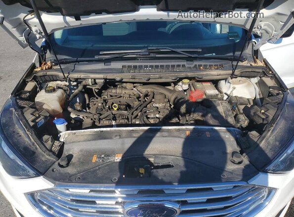 2FMPK4G98KBB02924 2019 FORD EDGE White Widok wnętrza z tyłu