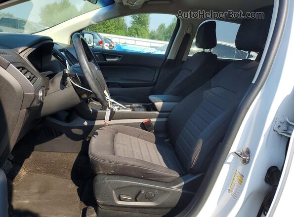 2FMPK4G98LBA21617 2020 FORD EDGE White წინა სალონის ხედი