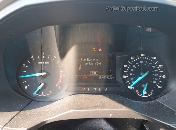 2FMPK4G98LBA21617 2020 FORD EDGE White ხელსაწყოთა პანელის ხედი