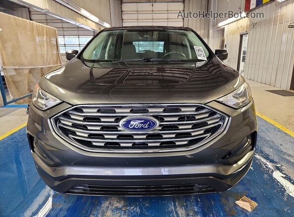 2FMPK4G99LBB41149 2020 FORD EDGE Gray Front view
