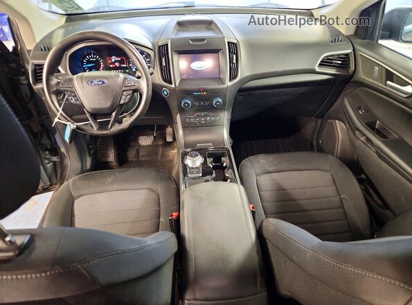 2FMPK4G99LBB41149 2020 FORD EDGE Gray Dashboard view