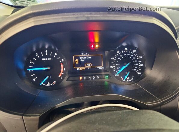 2FMPK4G99LBB41149 2020 FORD EDGE Gray Instrument cluster view