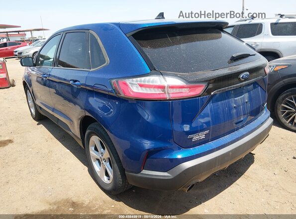 2FMPK4G99LBB47971 2020 FORD EDGE Blue Задня ліва чверть