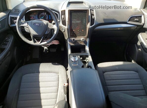 2FMPK4G99MBA12703 2021 FORD EDGE Серый Вид панели приборов