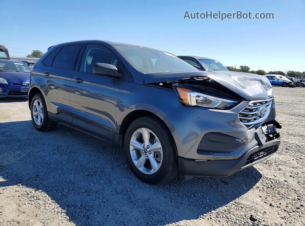 2FMPK4G99MBA12703 2021 FORD EDGE Серый Передняя правая четверть
