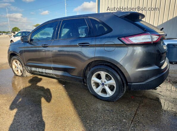 2FMPK4G9XGBC04264 2016 FORD EDGE Gray Հետևի ձախ
