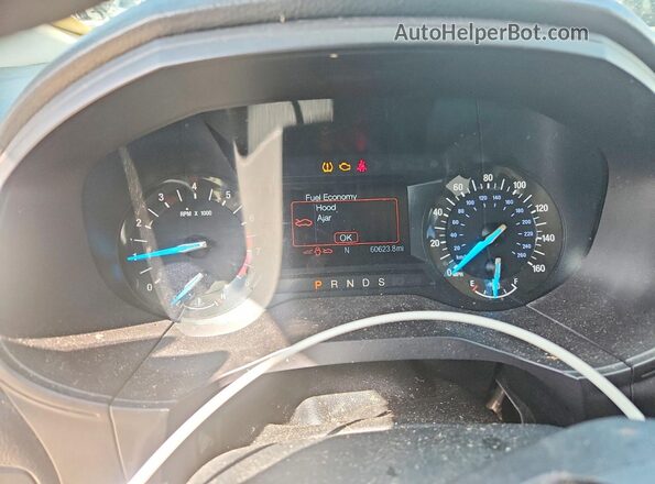 2FMPK4G9XGBC04264 2016 FORD EDGE Gray Սարքավորումների վահանակի տեսք