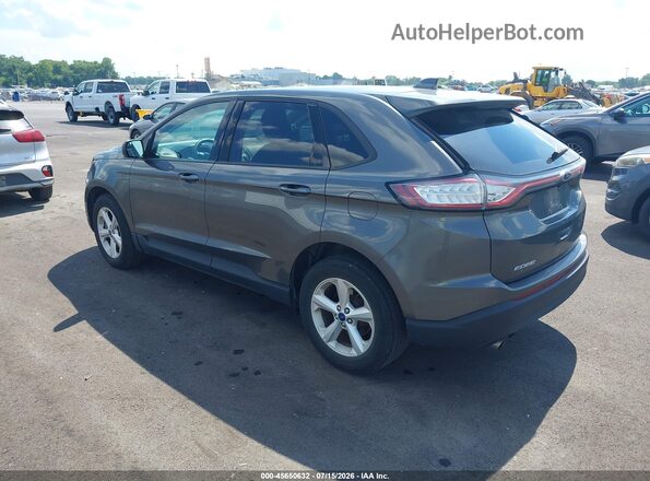 2FMPK4G9XHBC46113 2017 FORD EDGE Серый Задняя левая четверть
