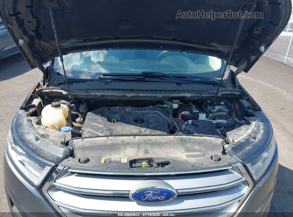 2FMPK4G9XHBC46113 2017 FORD EDGE Серый Вид сзади