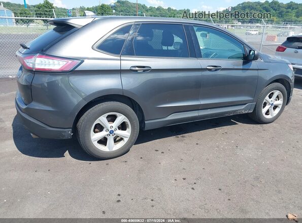 2FMPK4G9XHBC46113 2017 FORD EDGE Серый Задняя правая четверть