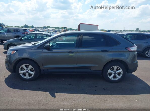 2FMPK4G9XHBC46113 2017 FORD EDGE Серый Вид задней части салона