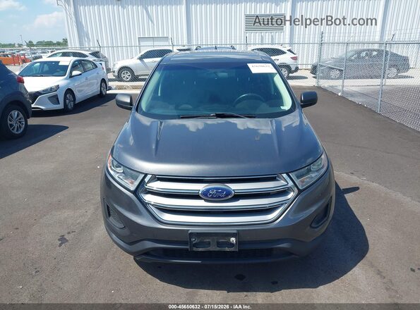 2FMPK4G9XHBC46113 2017 FORD EDGE Серый Вид щитка приборов
