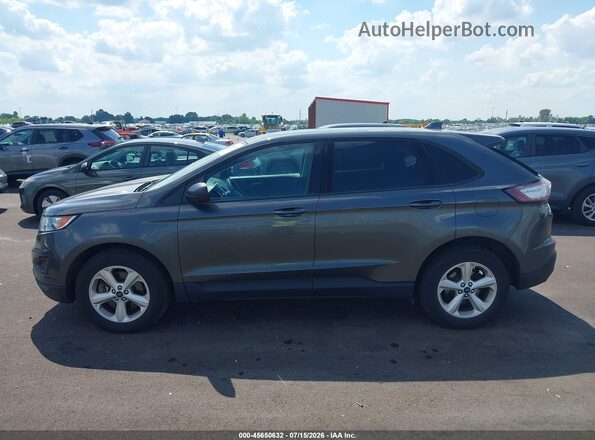 2FMPK4G9XHBC46113 2017 FORD EDGE Серый Панорамный вид салона 360°